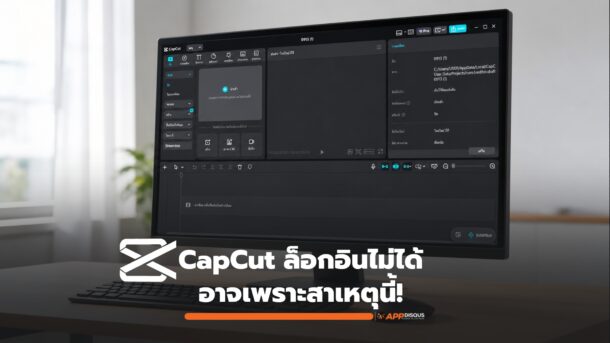 CapCut ล็อกอินไม่ได้ อาจเพราะสาเหตุนี้! บัญชีถูกจำกัดจำนวนอุปกรณ์ พร้อมวิธีแก้ปัญหา