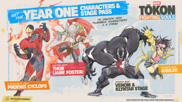 Marvel Tōkon: Fighting Souls เผยตัวละคร DLC ใหม่ Thor, Venom และ Jubilee เตรียมเข้าร่วมศึกในปี 2027